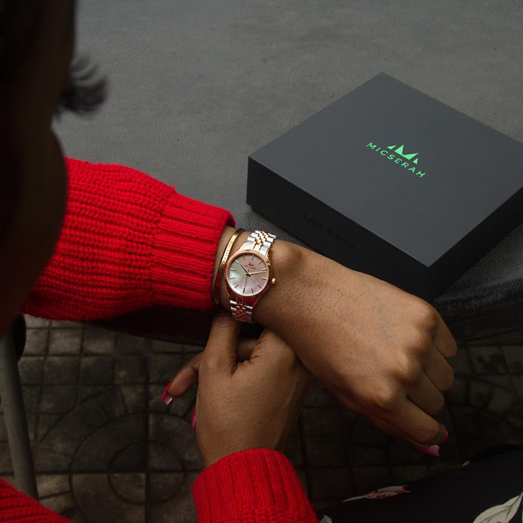 Seashell rose-silver