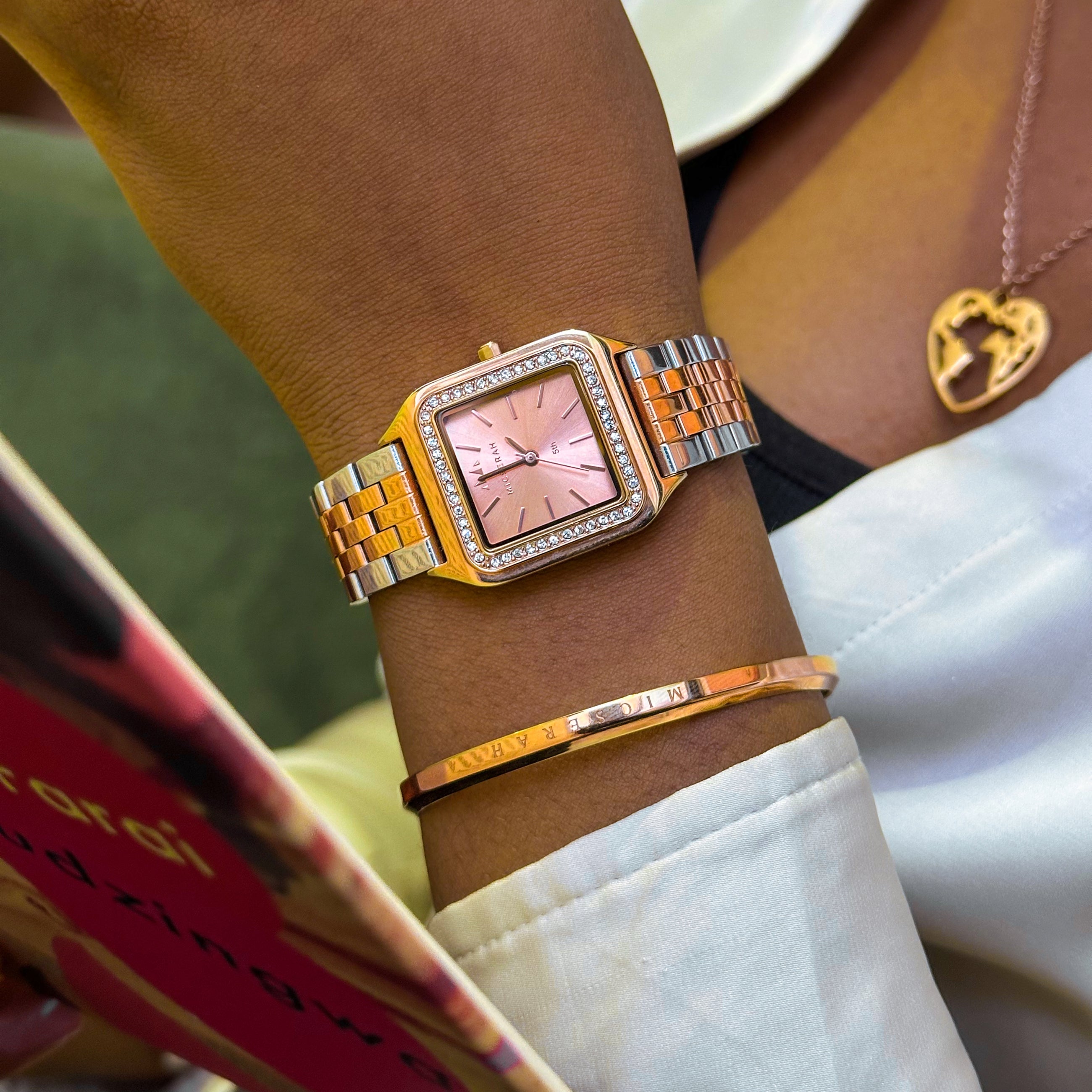 5th Silver Rose Gold