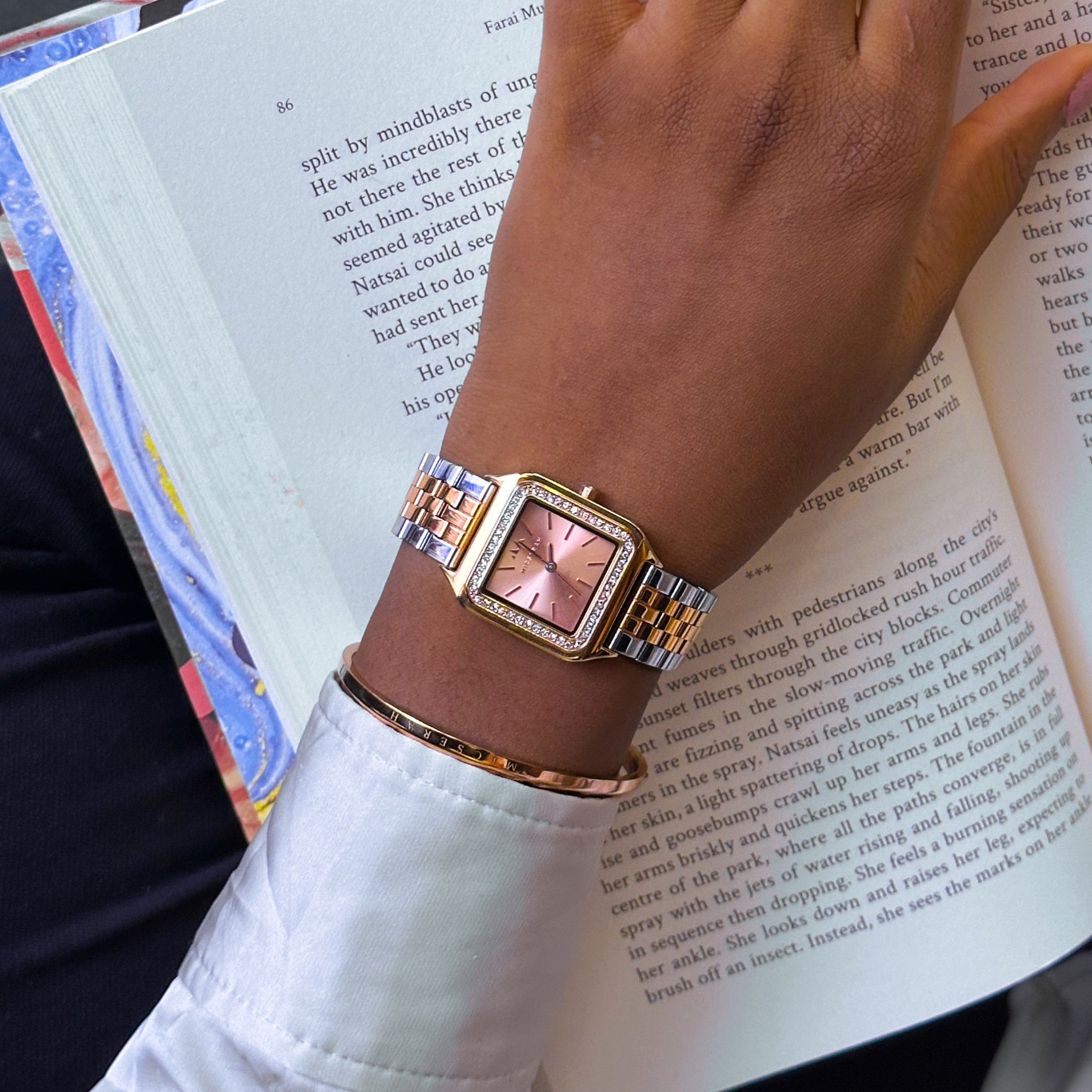 5th Silver Rose Gold