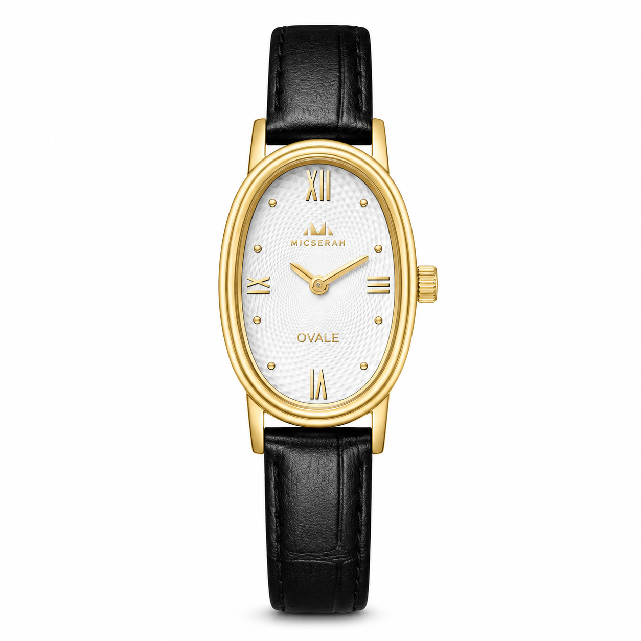 Ovale – Gold Champagne Leather