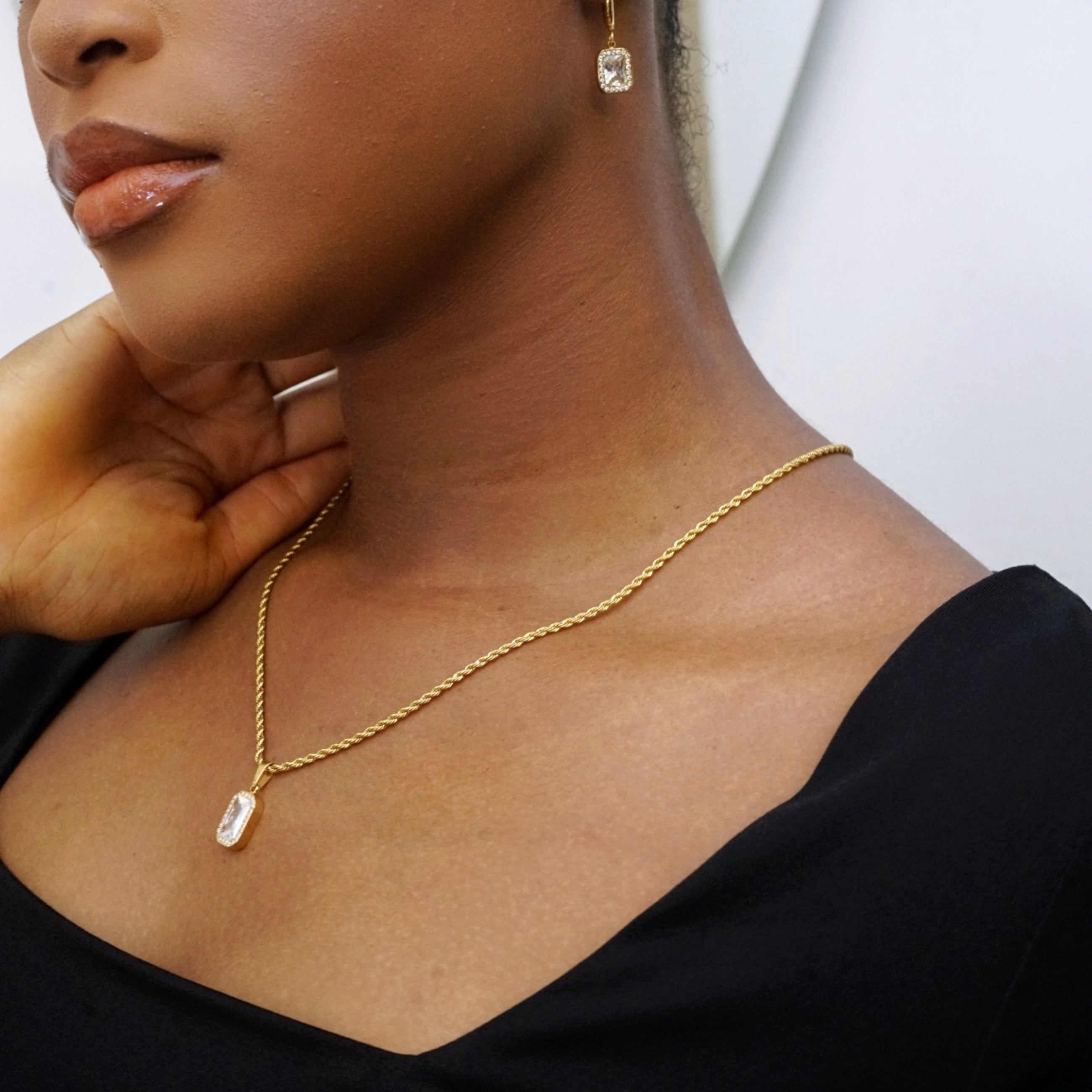Golden Éclat Necklace – Yellow Gold