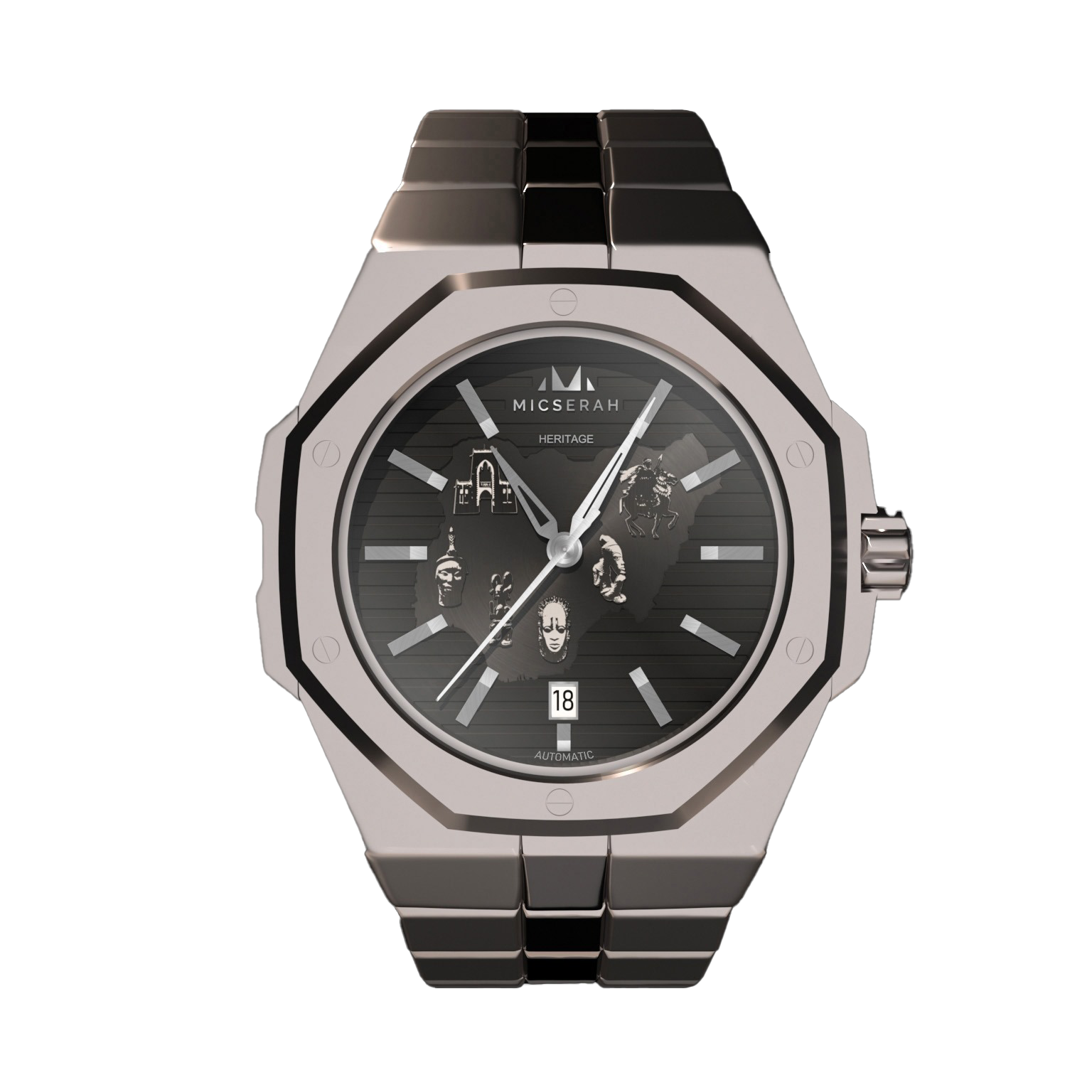Heritage Black- Silver