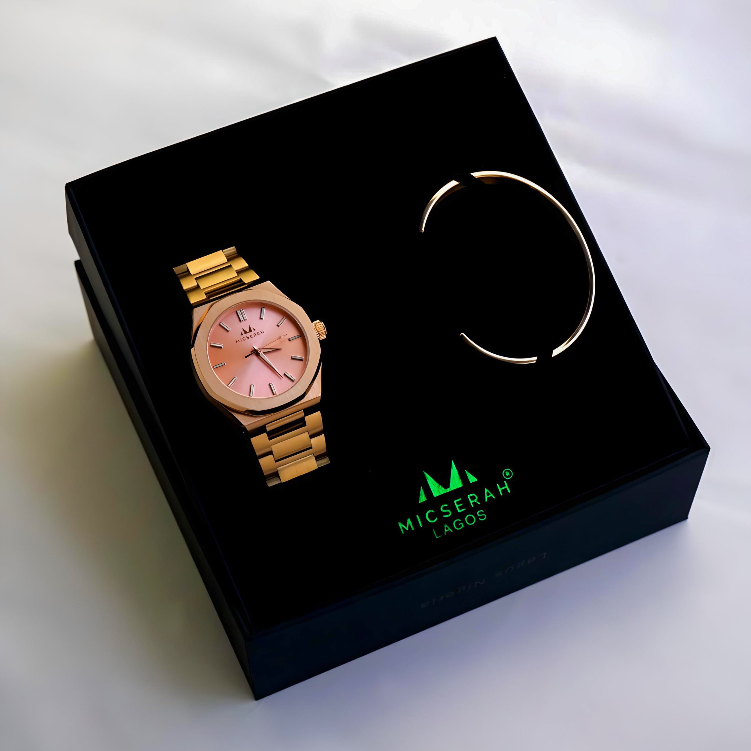 Boyfriend II rose gold x minimal cuff rose