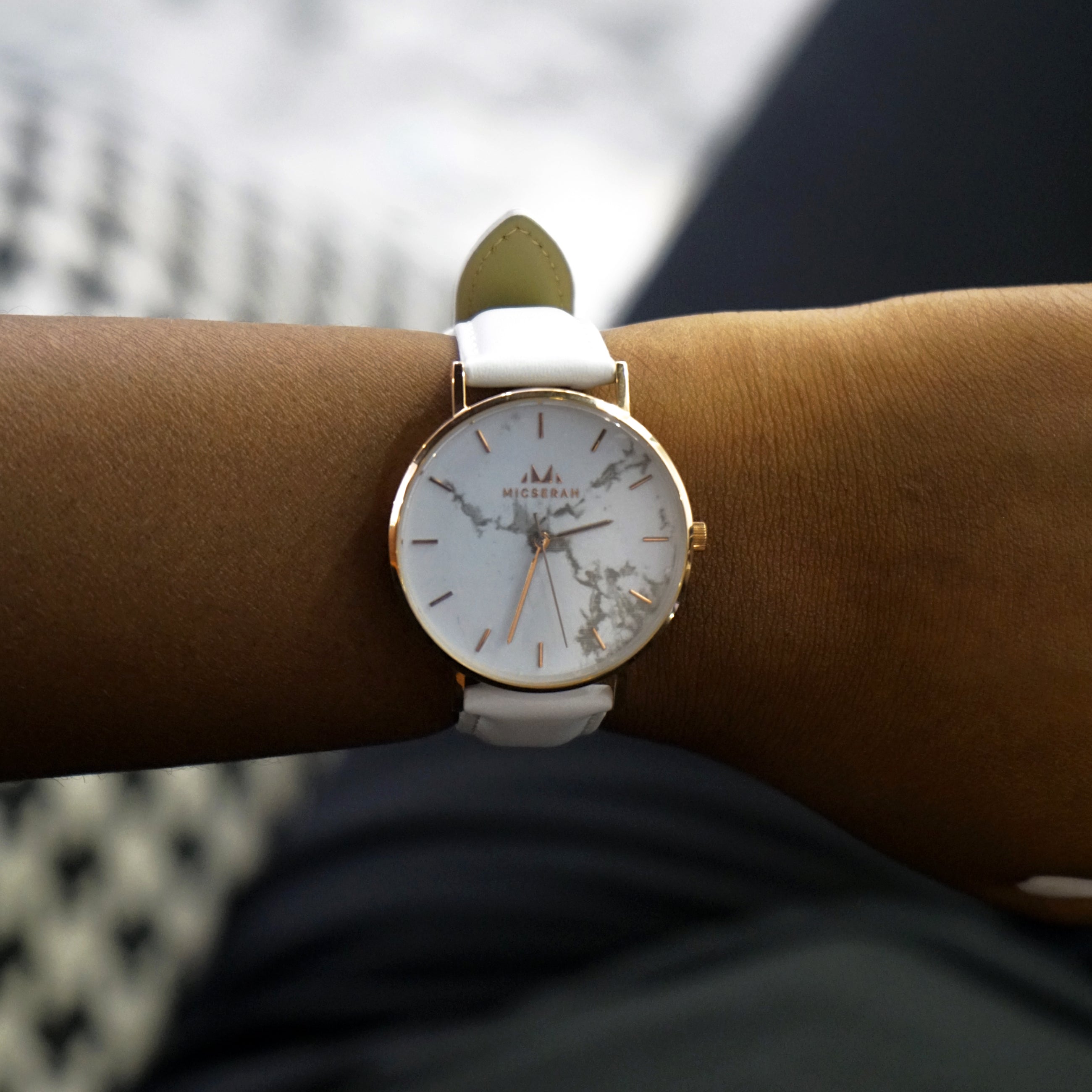ROSE MARBLE-WITH MESH-White