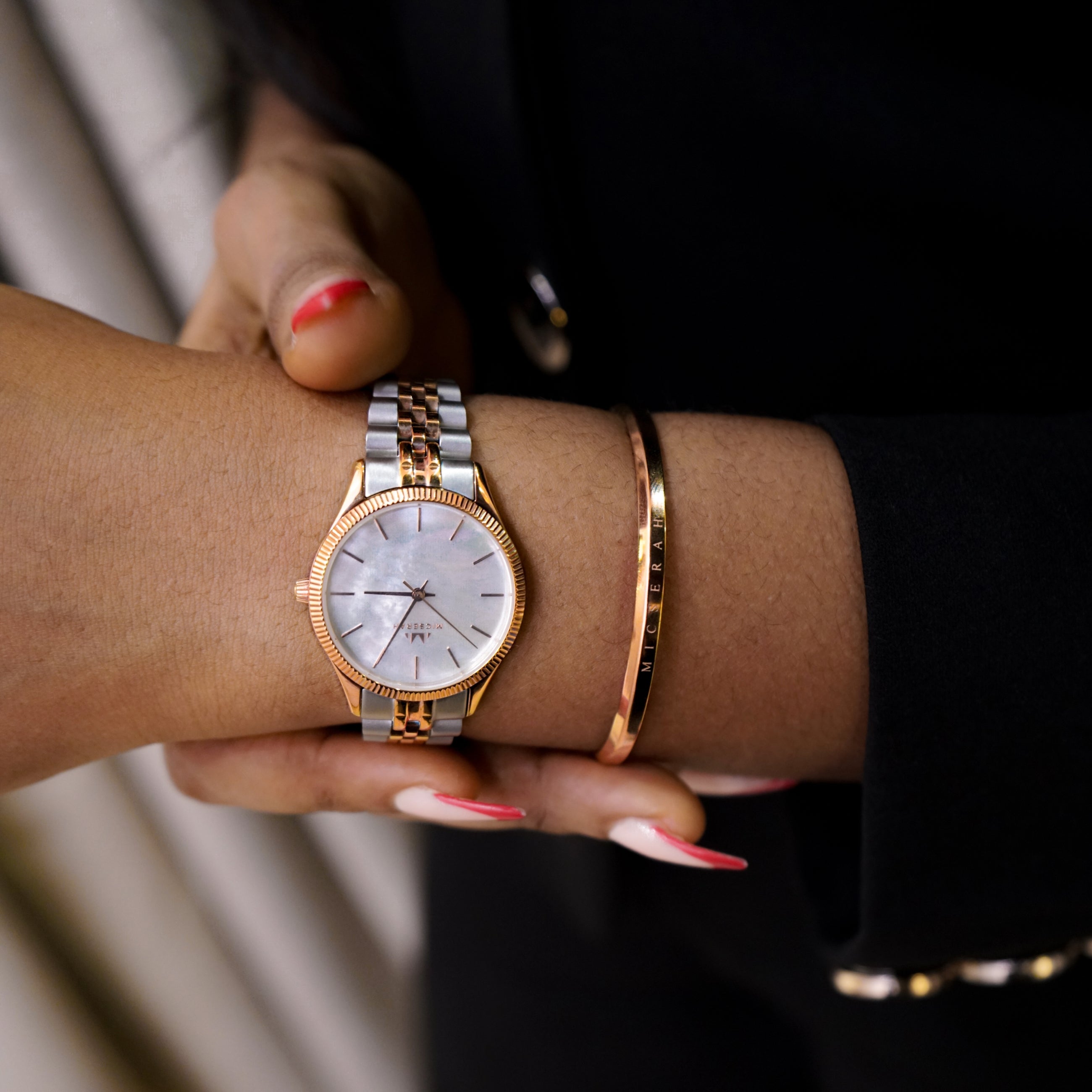 Seashell rose-silver