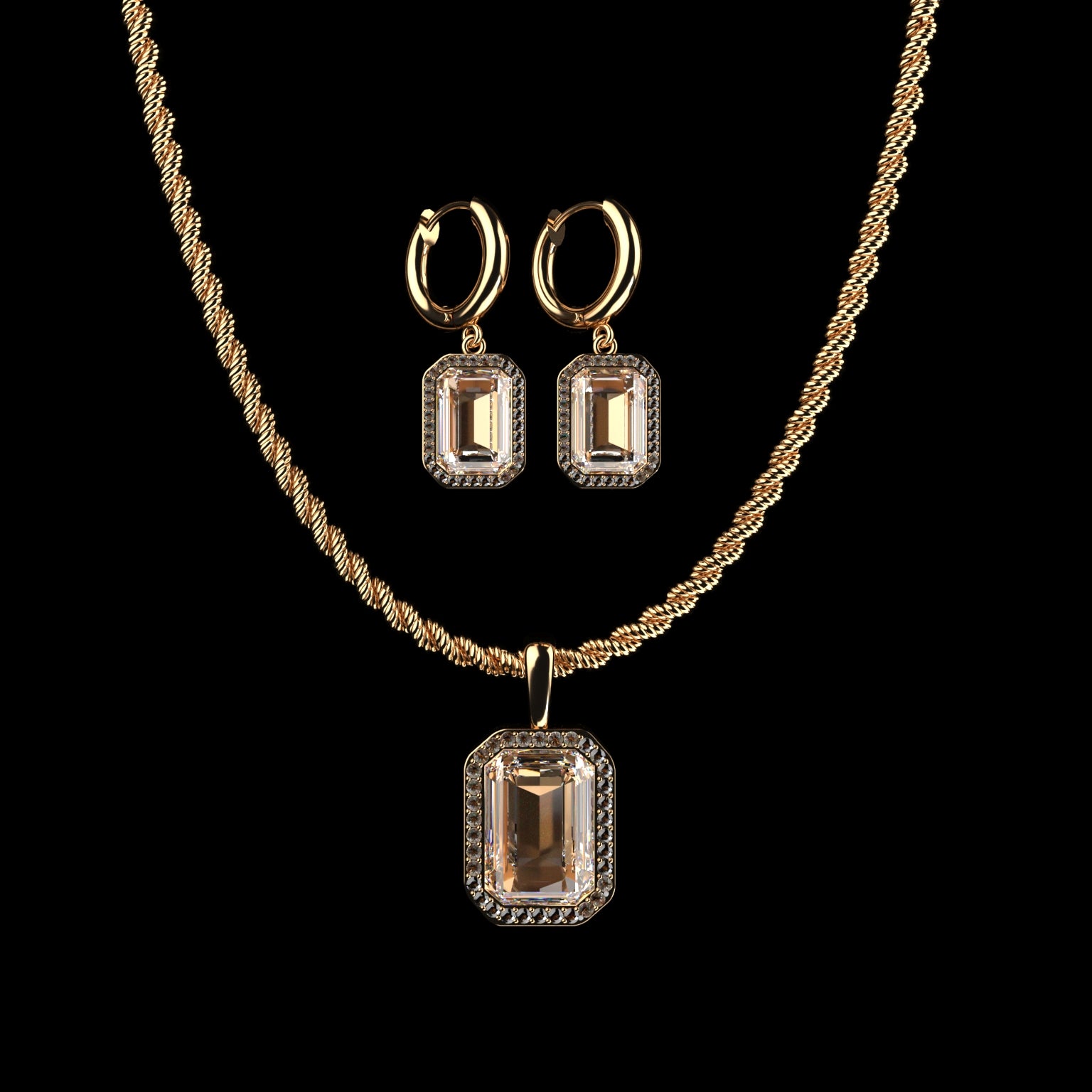 Golden Éclat Set - Rose Gold