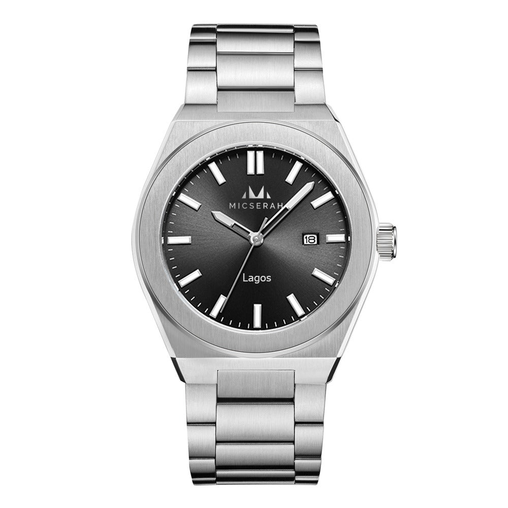 Lagos Silver-Black
