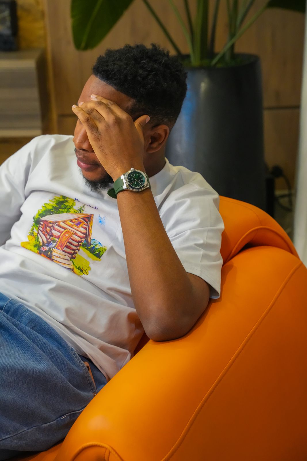 GMT 24 Dual Time - Green with Rubber strap