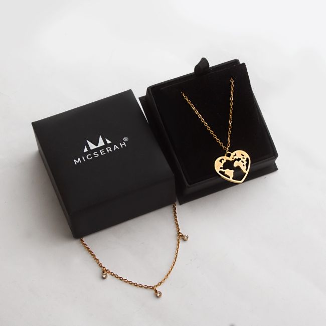 Love Charm X Rose Gold Cuff