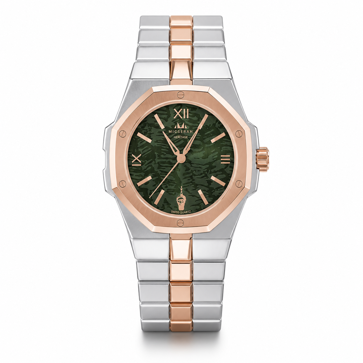 Heritage 33- Emerald Rose Gold