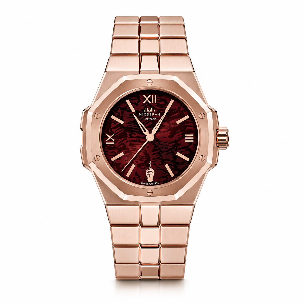 Heritage 33 Burgundy Rose Gold