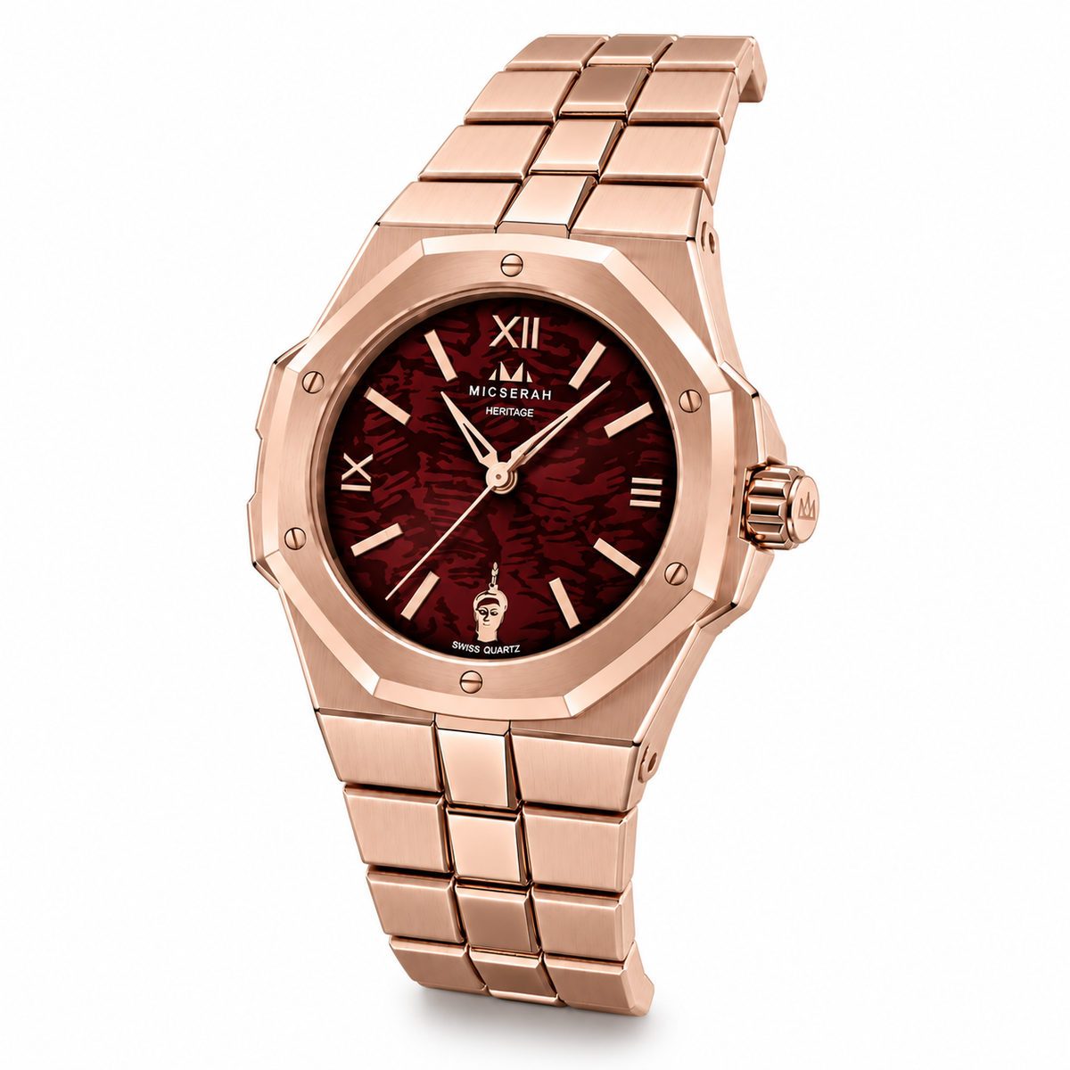 Heritage 33 Burgundy Rose Gold