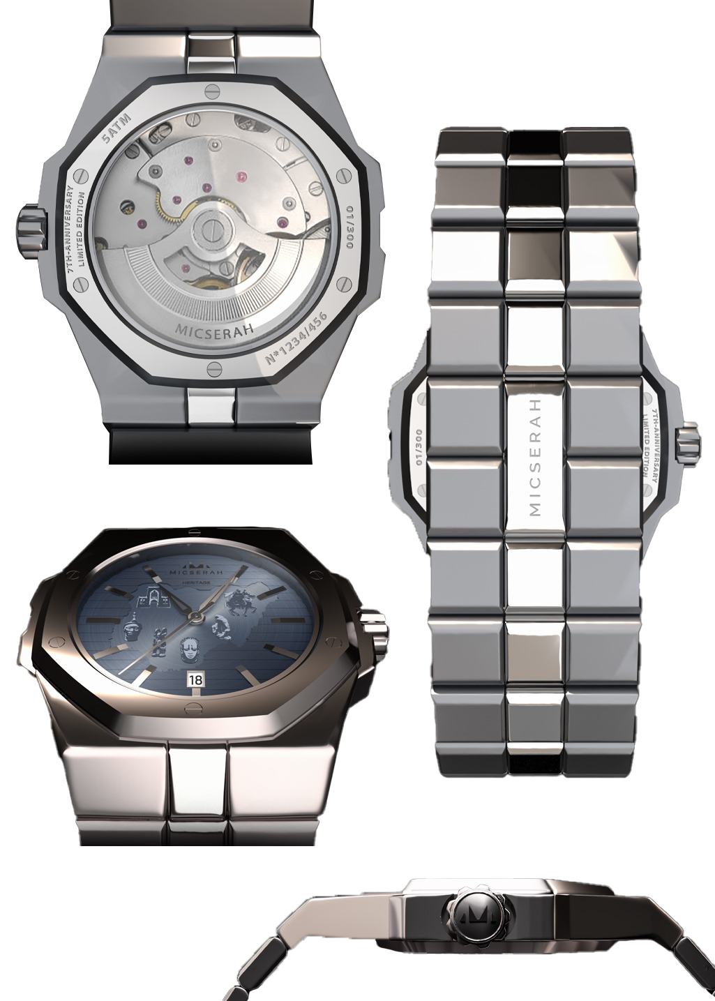 Heritage Black- Silver