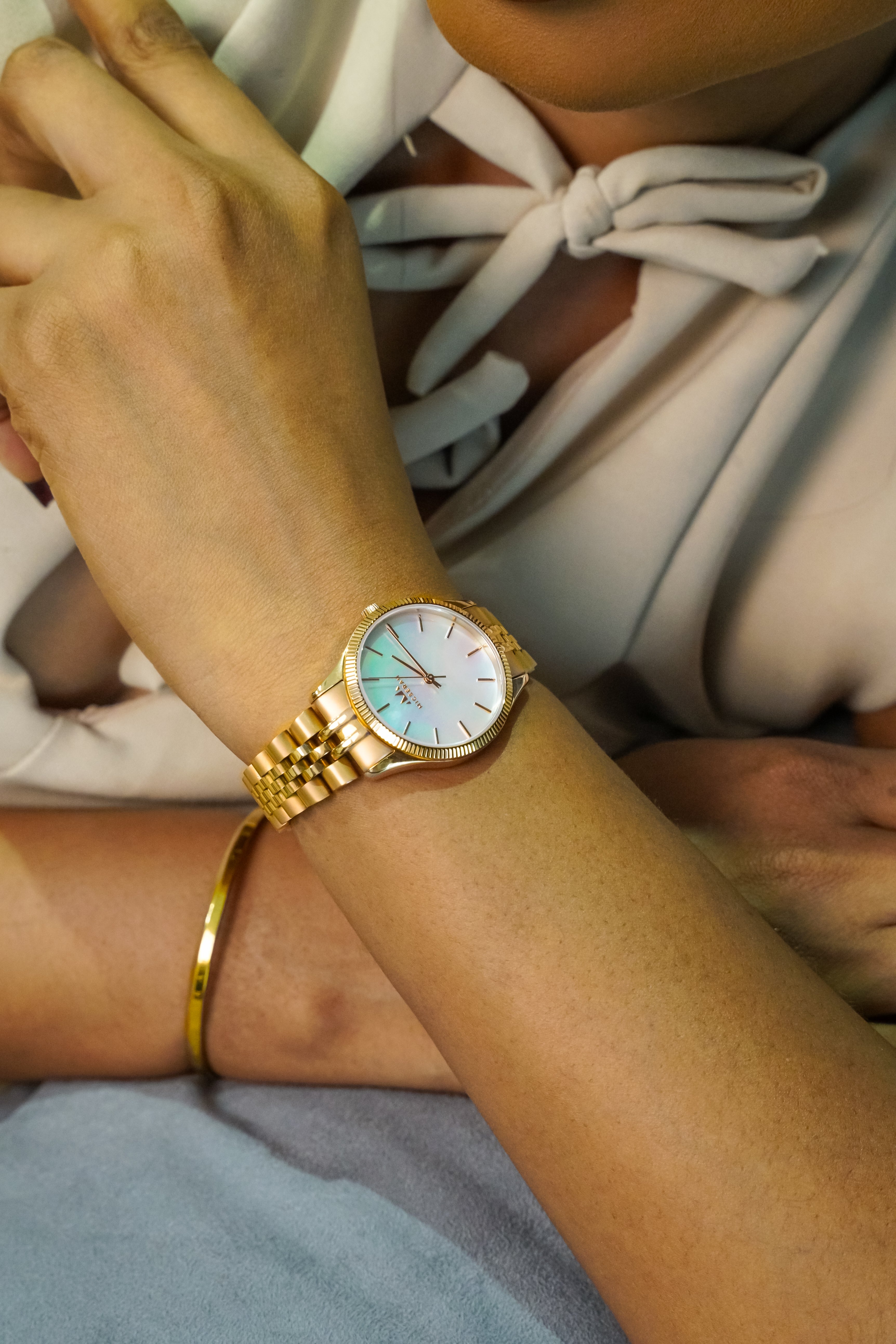 Seashell rose gold