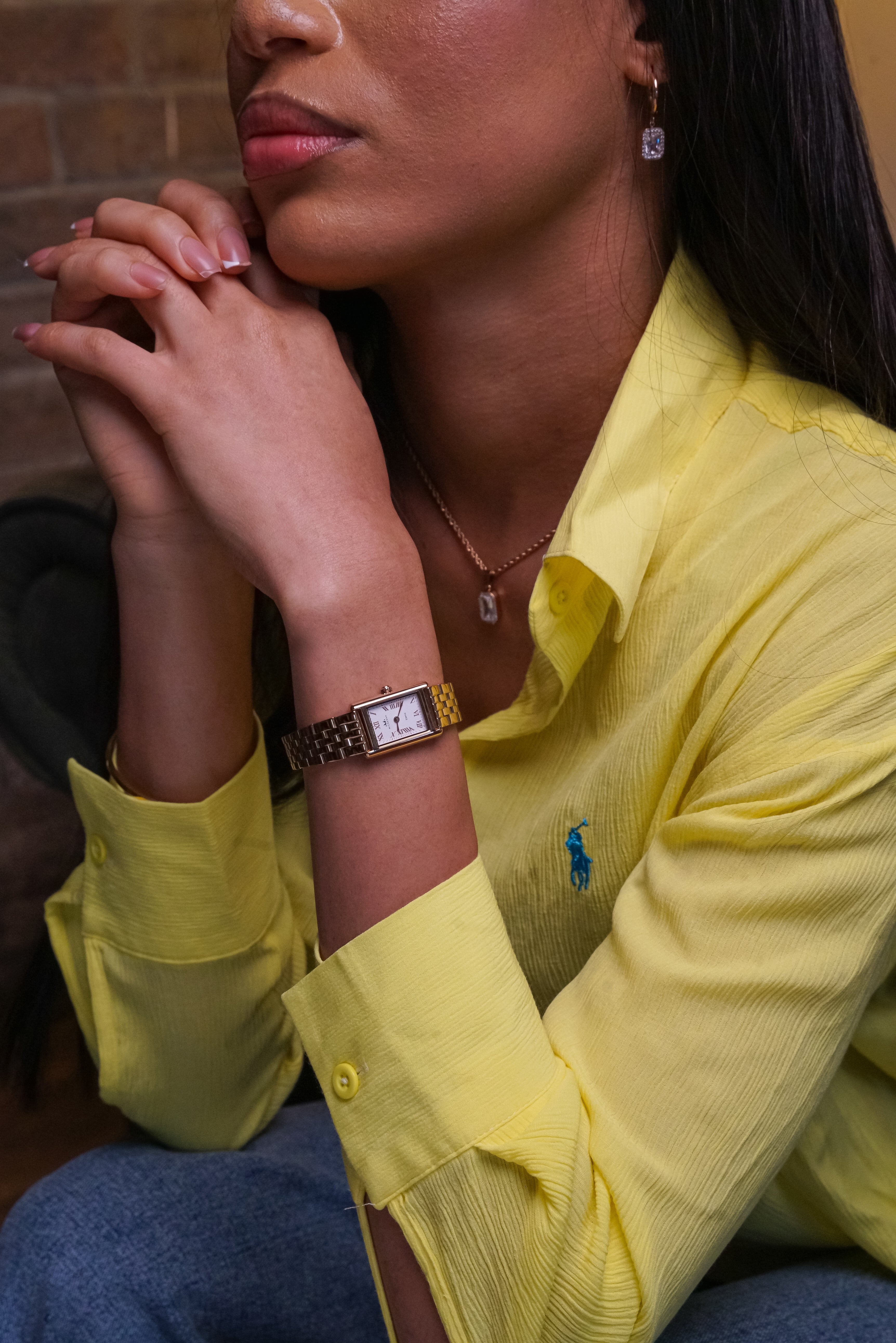 Eterna Rose × Amoura Tennis Bracelet (With Flower Box)