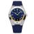 GMT Dual Time - Blue With Rubber strap